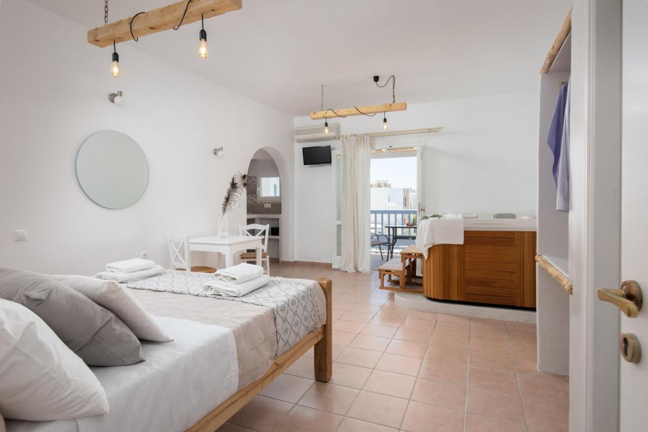 Aqua Naxos Apartments & Suites آغيوس بروكوبيوس المظهر الخارجي الصورة
