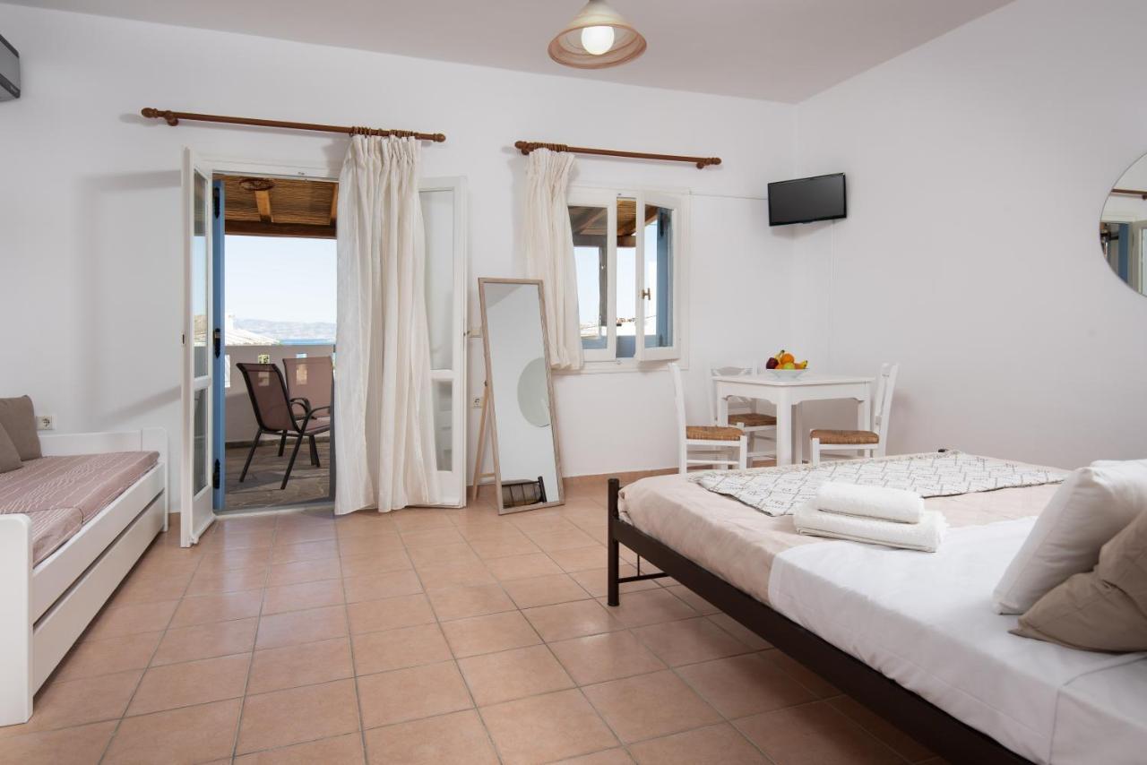 Aqua Naxos Apartments & Suites آغيوس بروكوبيوس المظهر الخارجي الصورة