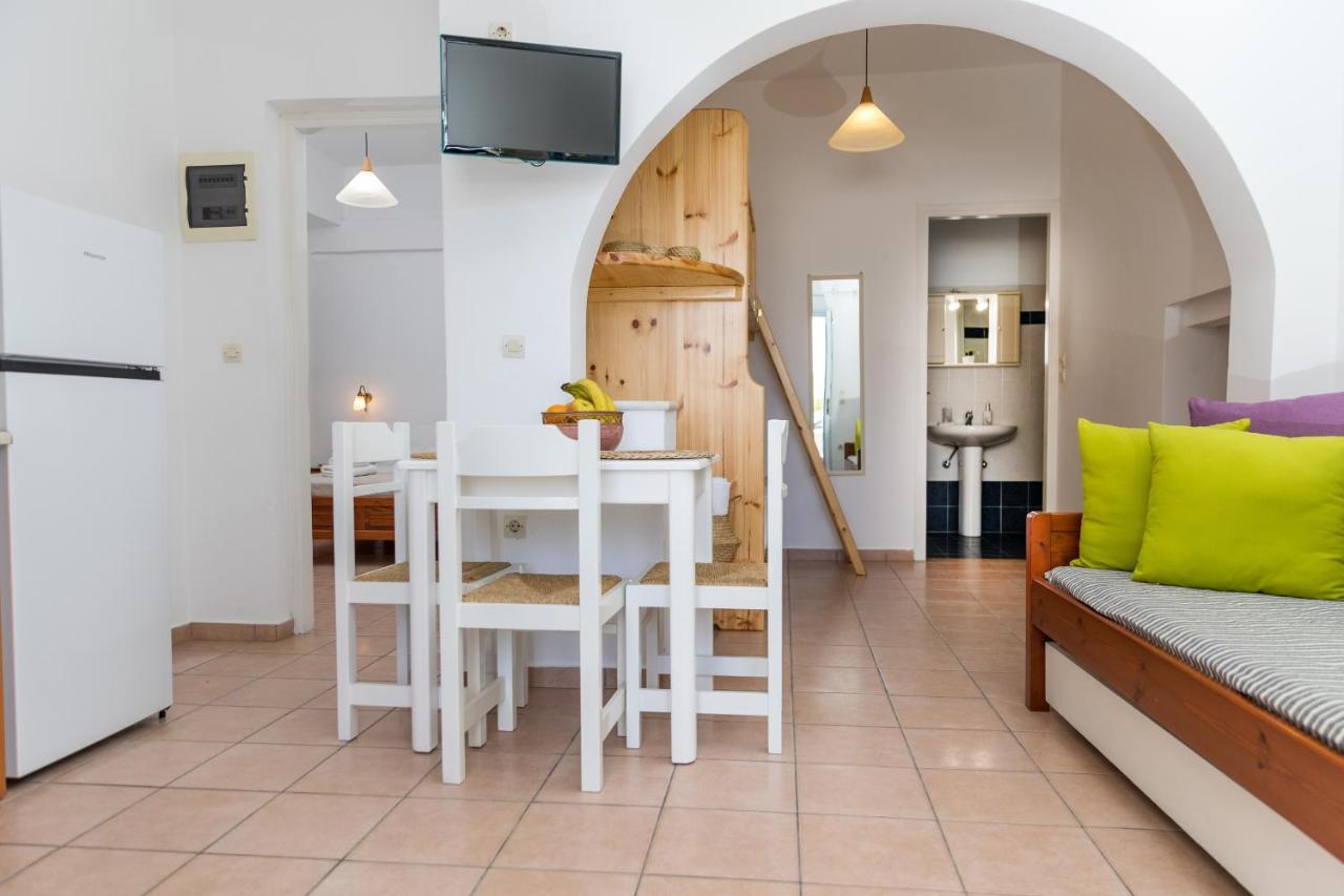 Aqua Naxos Apartments & Suites آغيوس بروكوبيوس المظهر الخارجي الصورة