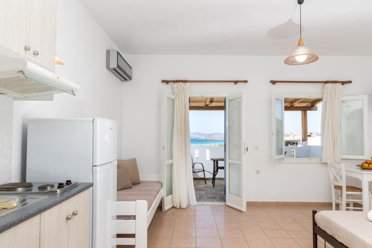Aqua Naxos Apartments & Suites آغيوس بروكوبيوس المظهر الخارجي الصورة