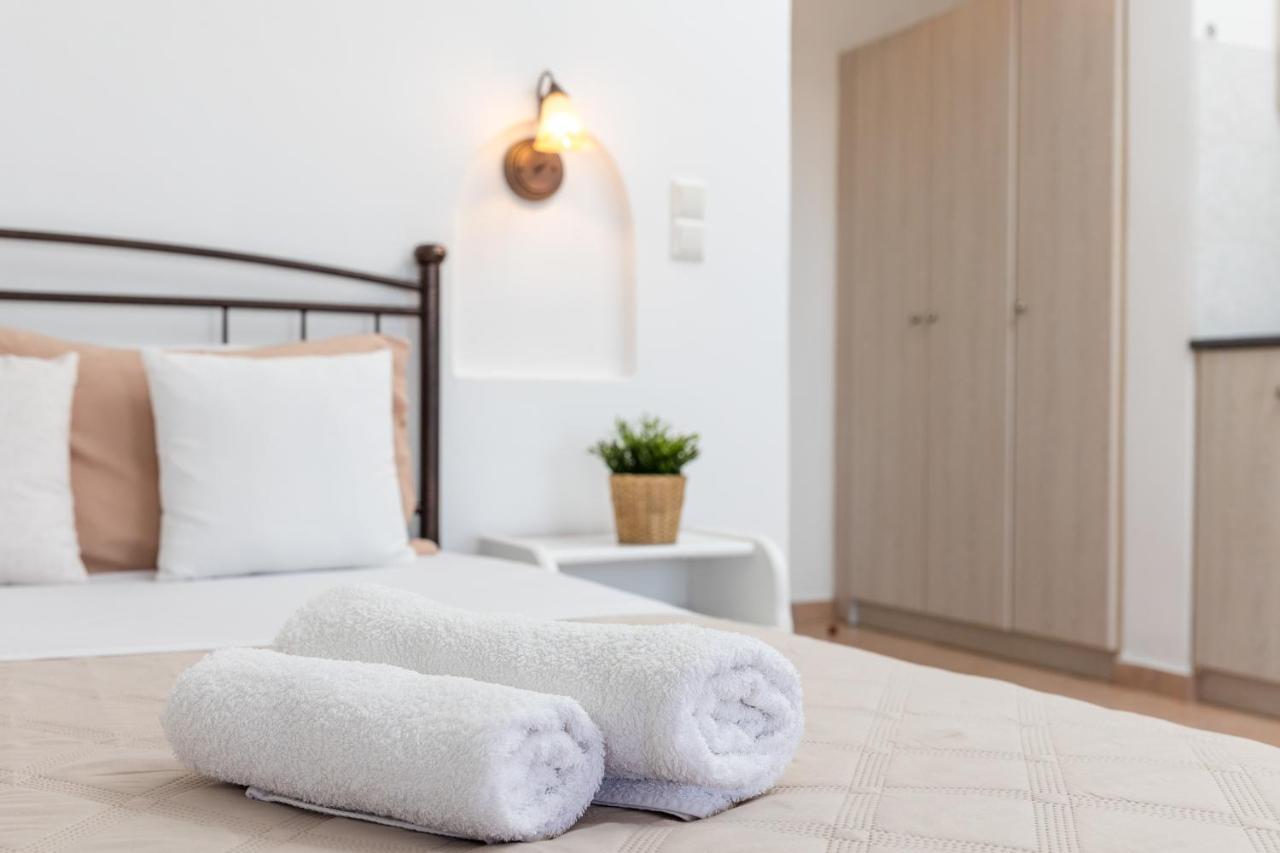 Aqua Naxos Apartments & Suites آغيوس بروكوبيوس المظهر الخارجي الصورة